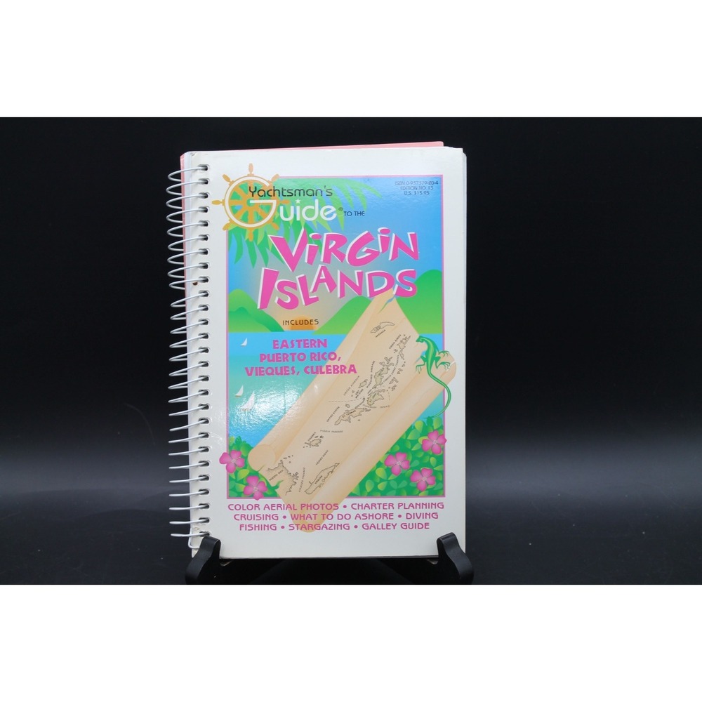 Yachtsman’s Guide to the Virgin Islands 13th Edition Spiral Bound Sailing
